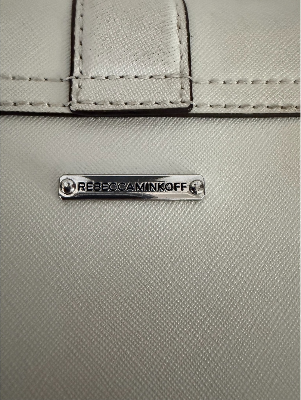 Rebecca Minkoff white leather crossbody bag - Picture 5 of 6